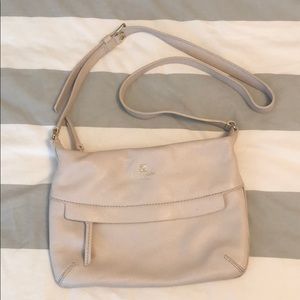 Leather crossbody